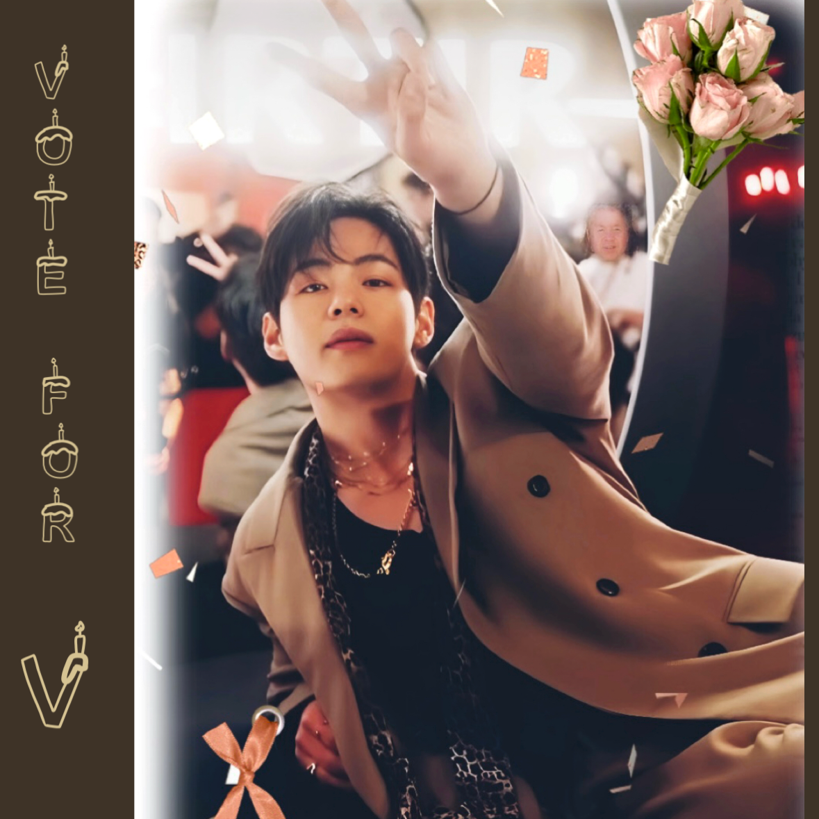 뷔 (방탄소년단)의 비하인드 컷