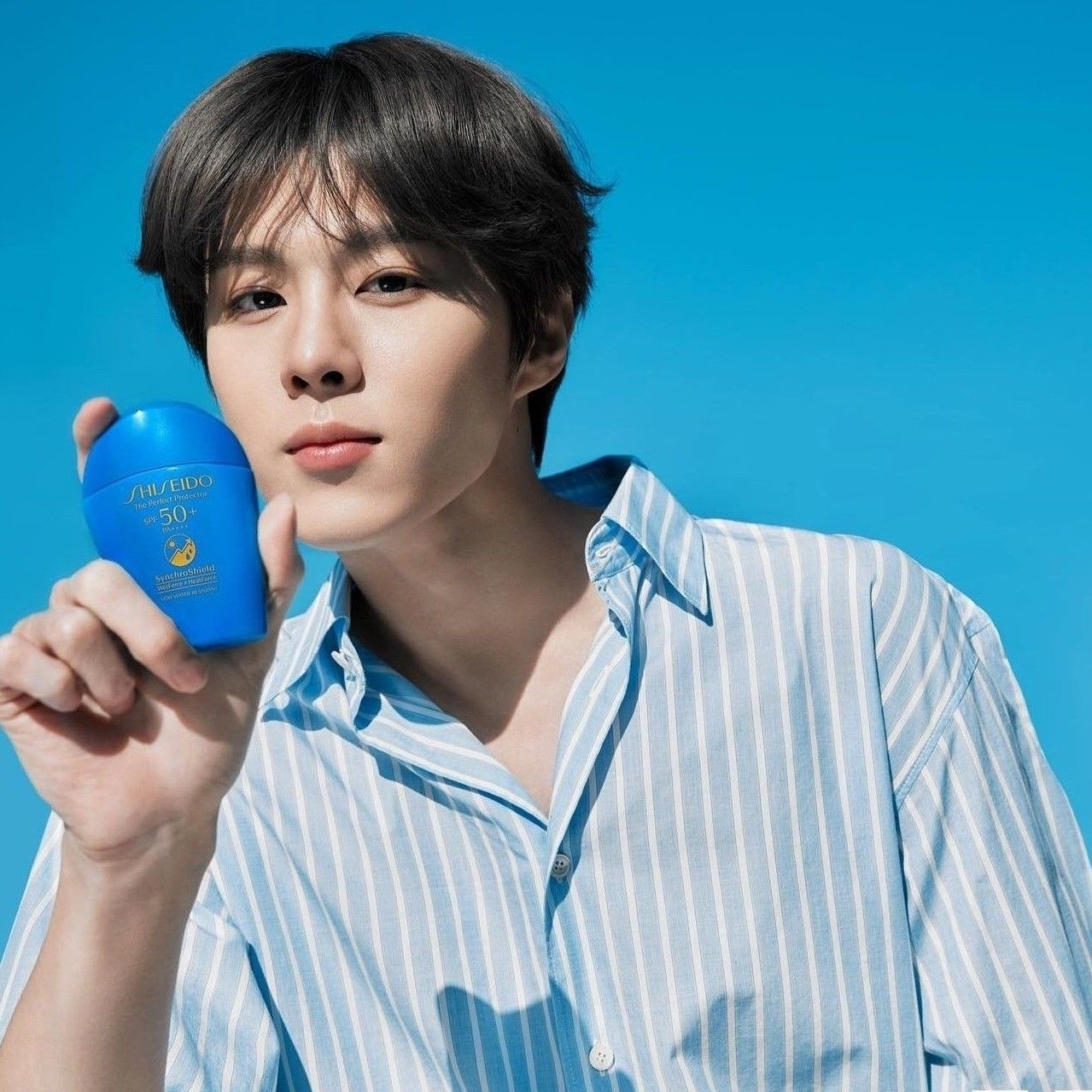A moment captured by Kim Wooseok's fan