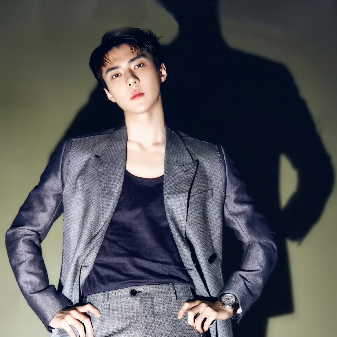Behind-the-scenes cut of Sehun (EXO)