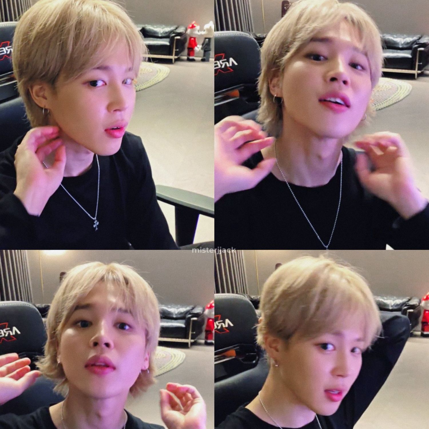 Momen yang diabadikan oleh penggemar Jimin (BTS)