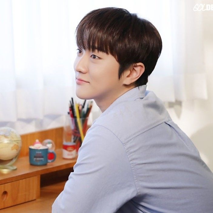 Behind-the-scenes cut of Hong Joochan (GoldenChild)