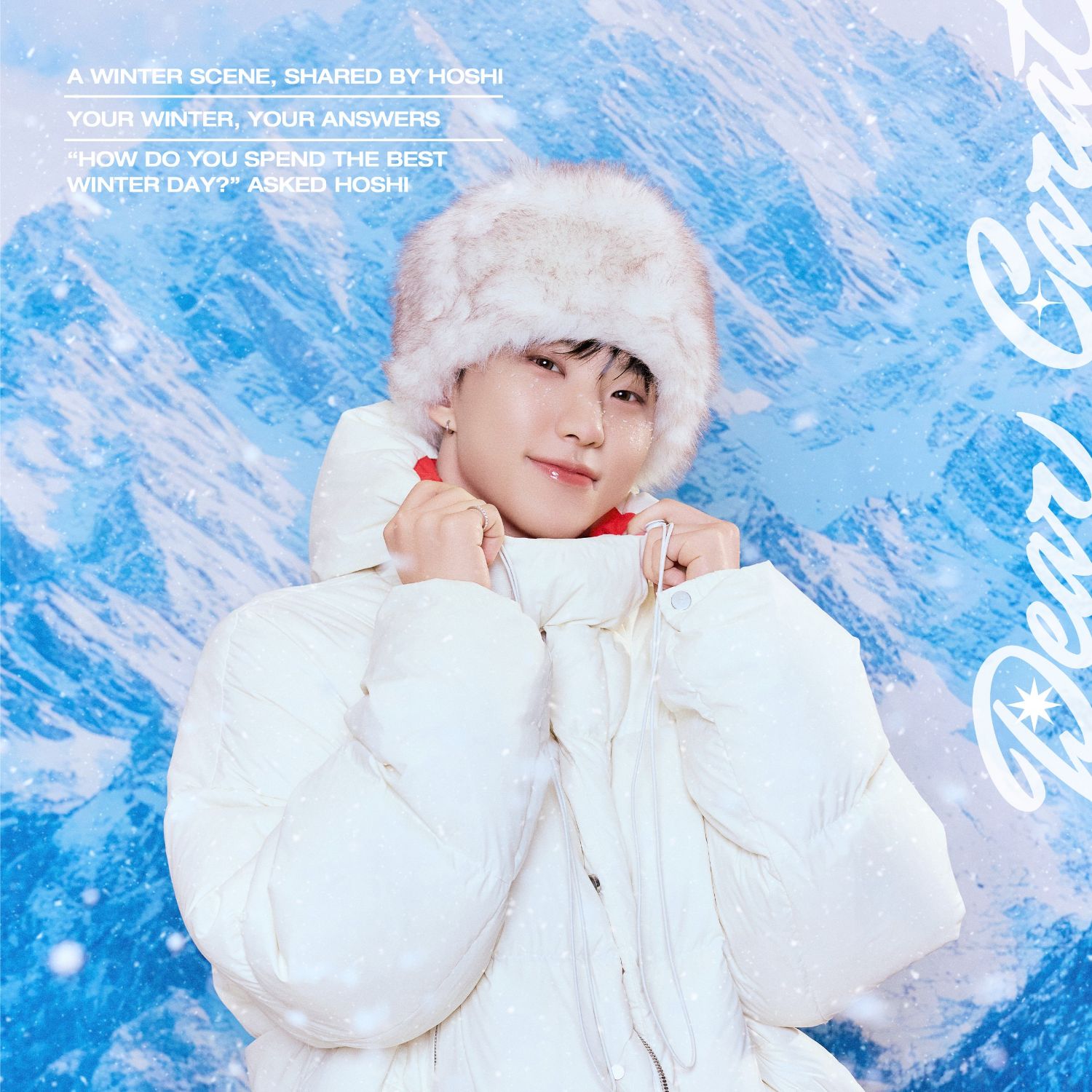 Recent activity shot of Hoshi (SEVENTEEN)