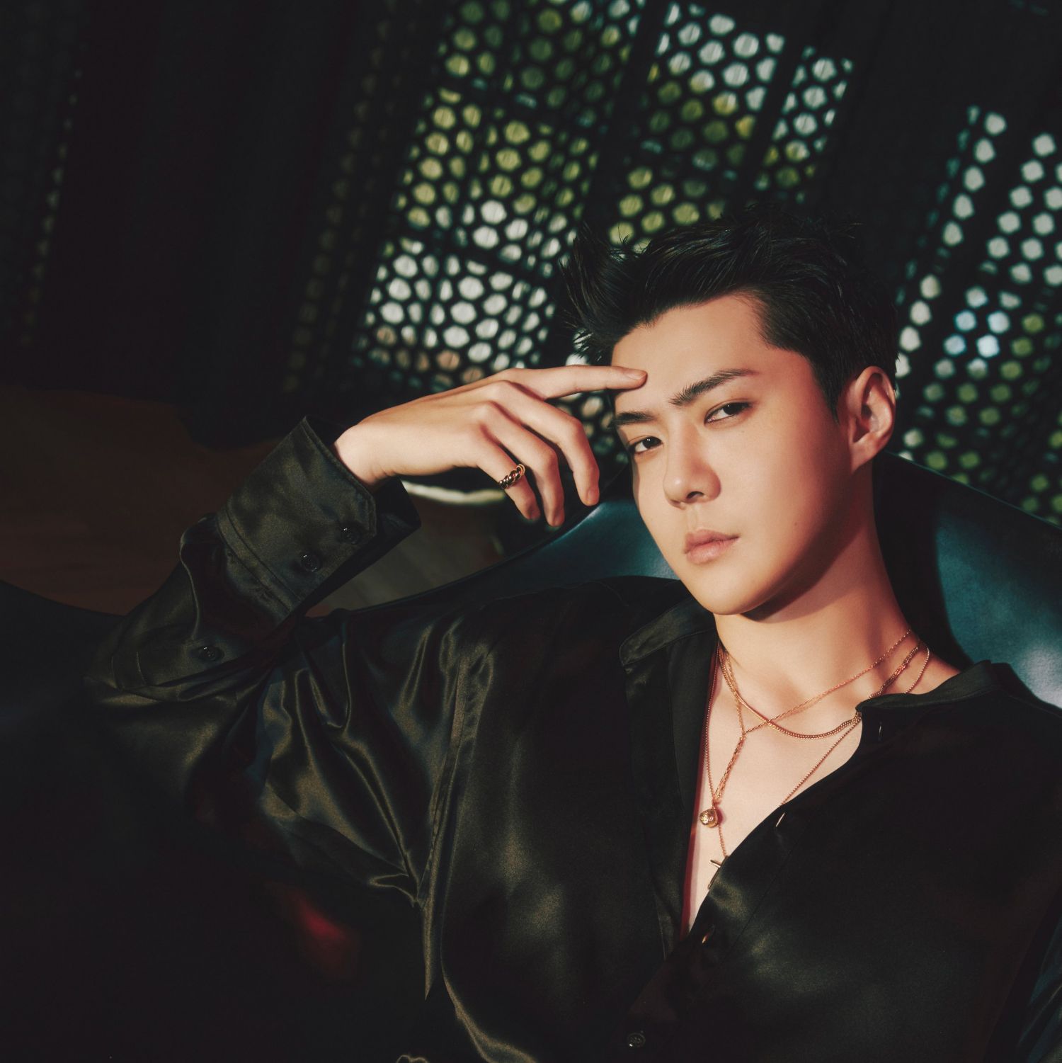 Recent activity shot of Sehun (EXO)