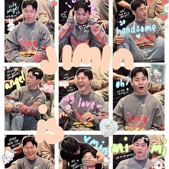 A moment captured by Jimin (BTS)'s fan