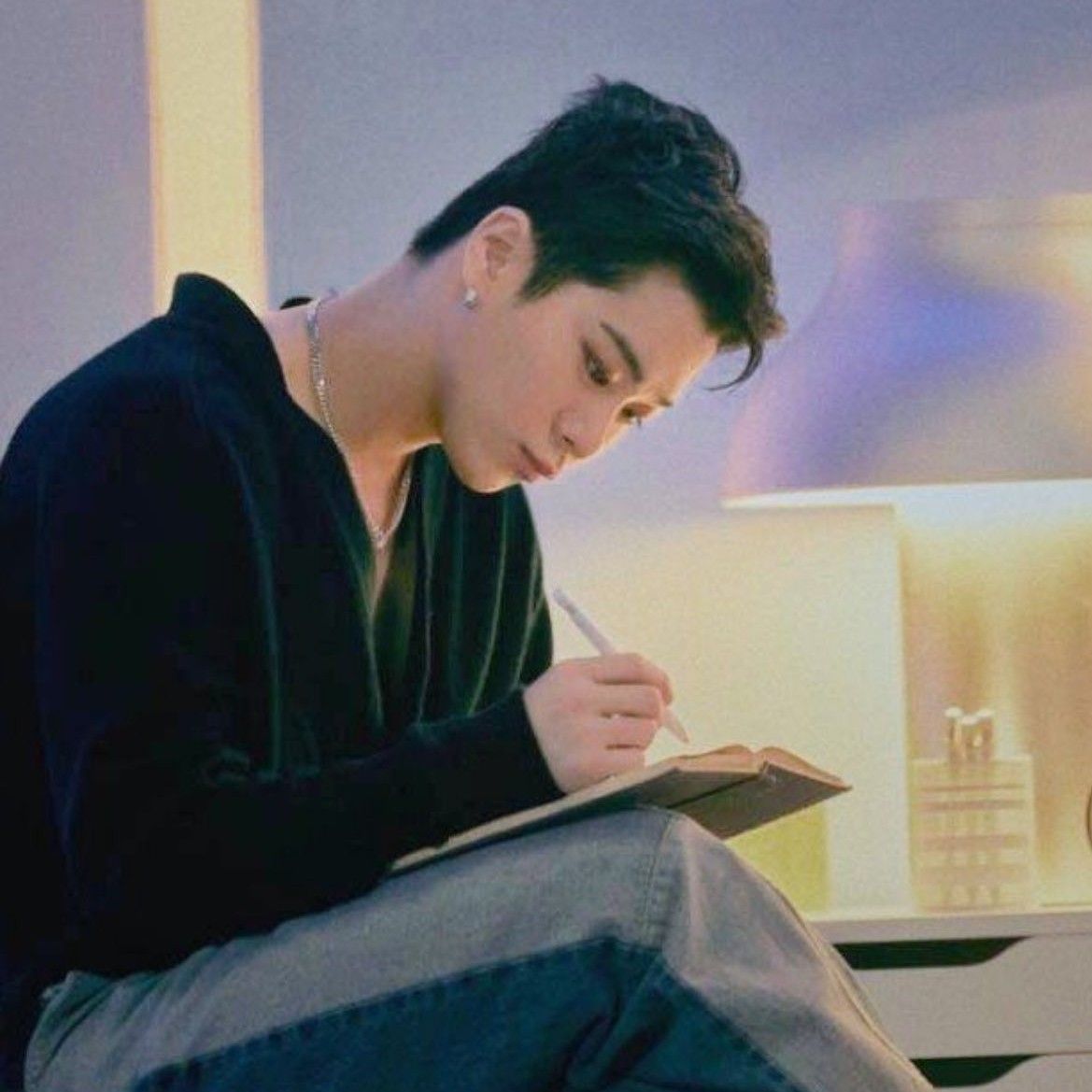 Recent activity shot of Moonbin (ASTRO)