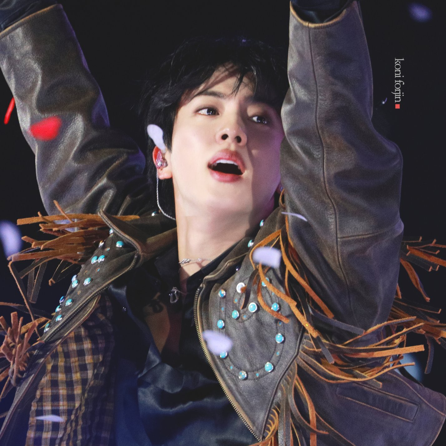 Recent activity shot of Jin (BTS)