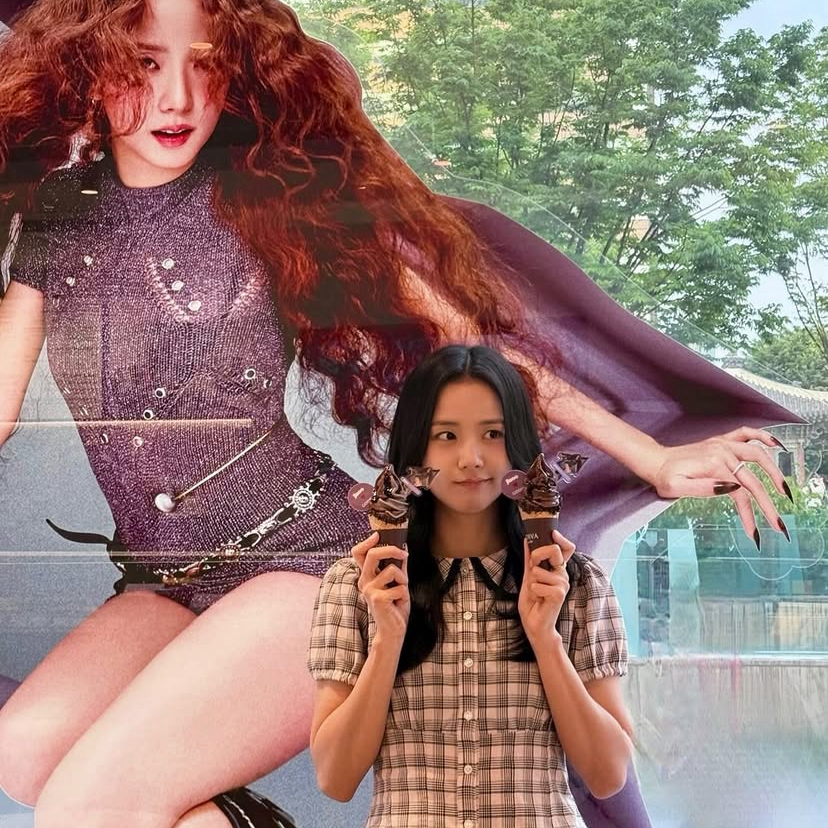 BLACKPINK의 비하인드 컷