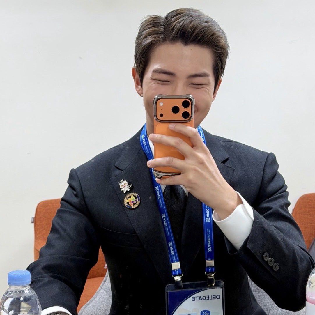 A moment captured by RM (BTS)'s fan