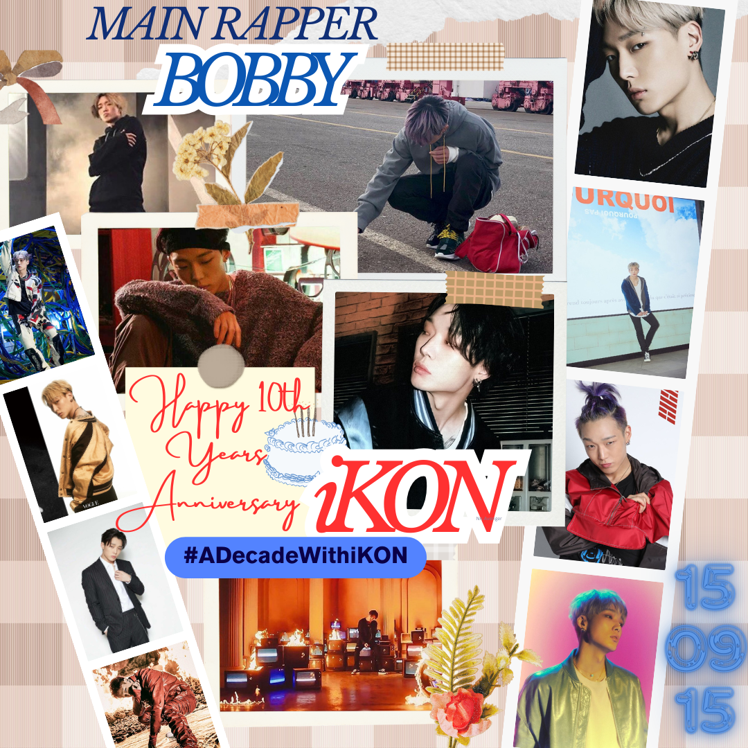 Recent activity shot of BOBBY (iKON)