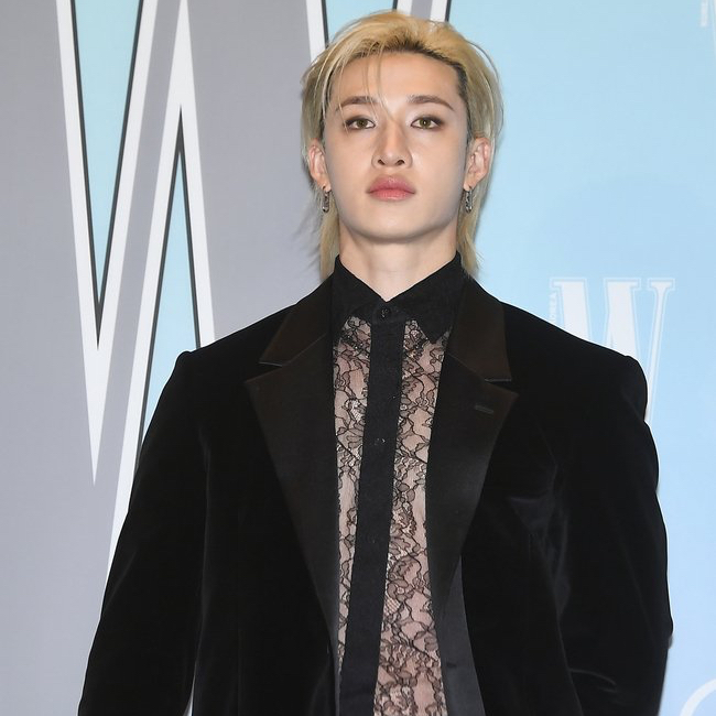 Recent activity shot of Bang Chan (Stray Kids)