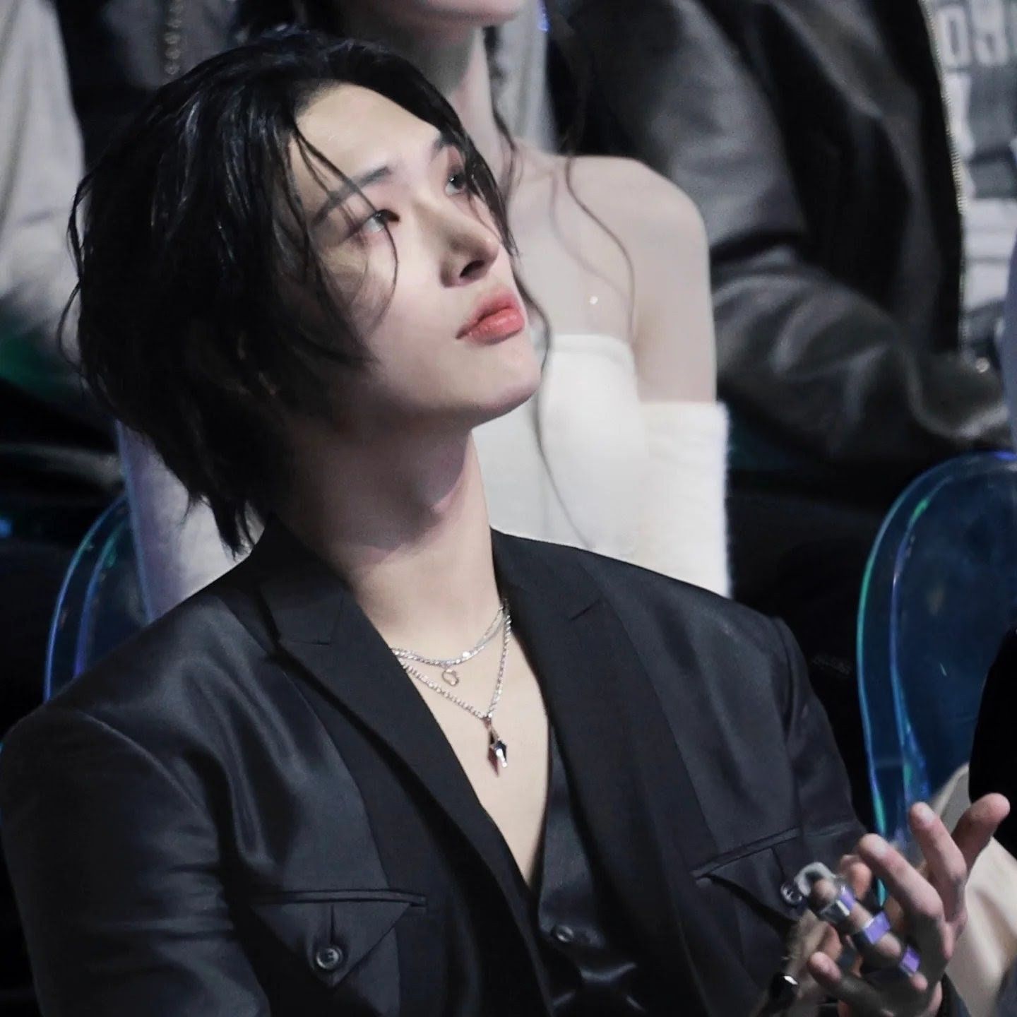 Recent activity shot of Mingi (ATEEZ)