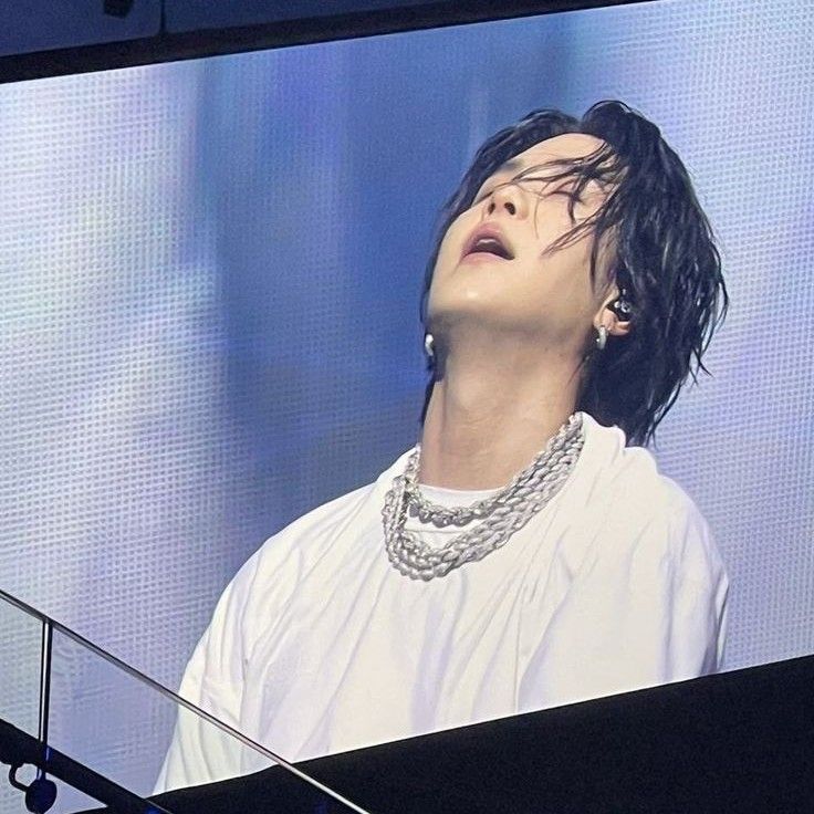 Recent activity shot of SUGA (BTS)