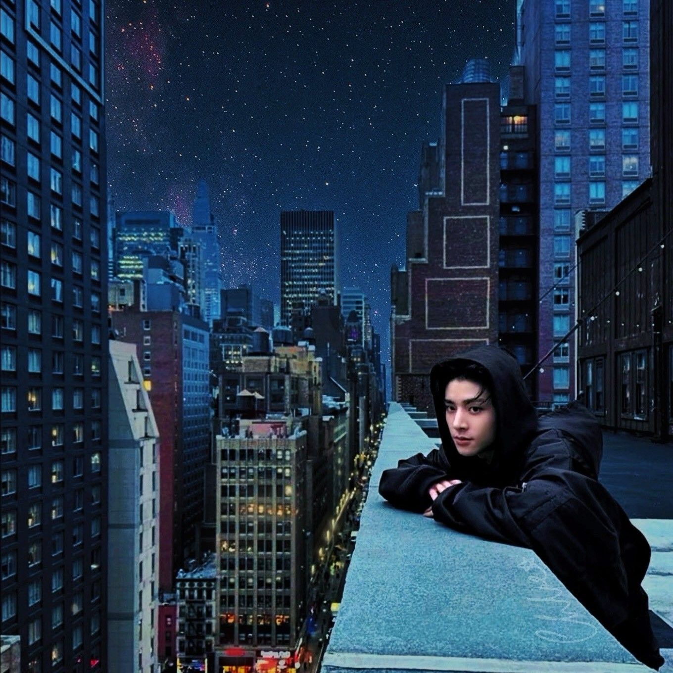A moment captured by Jake (ENHYPEN)'s fan
