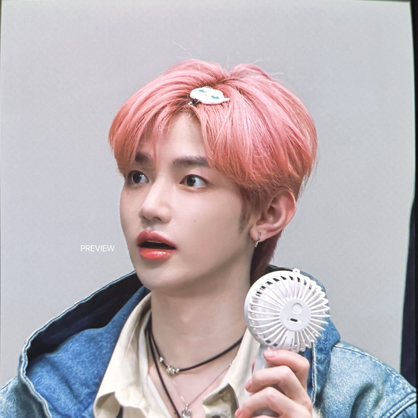 Recent activity shot of Zhang Hao (ZEROBASEONE)