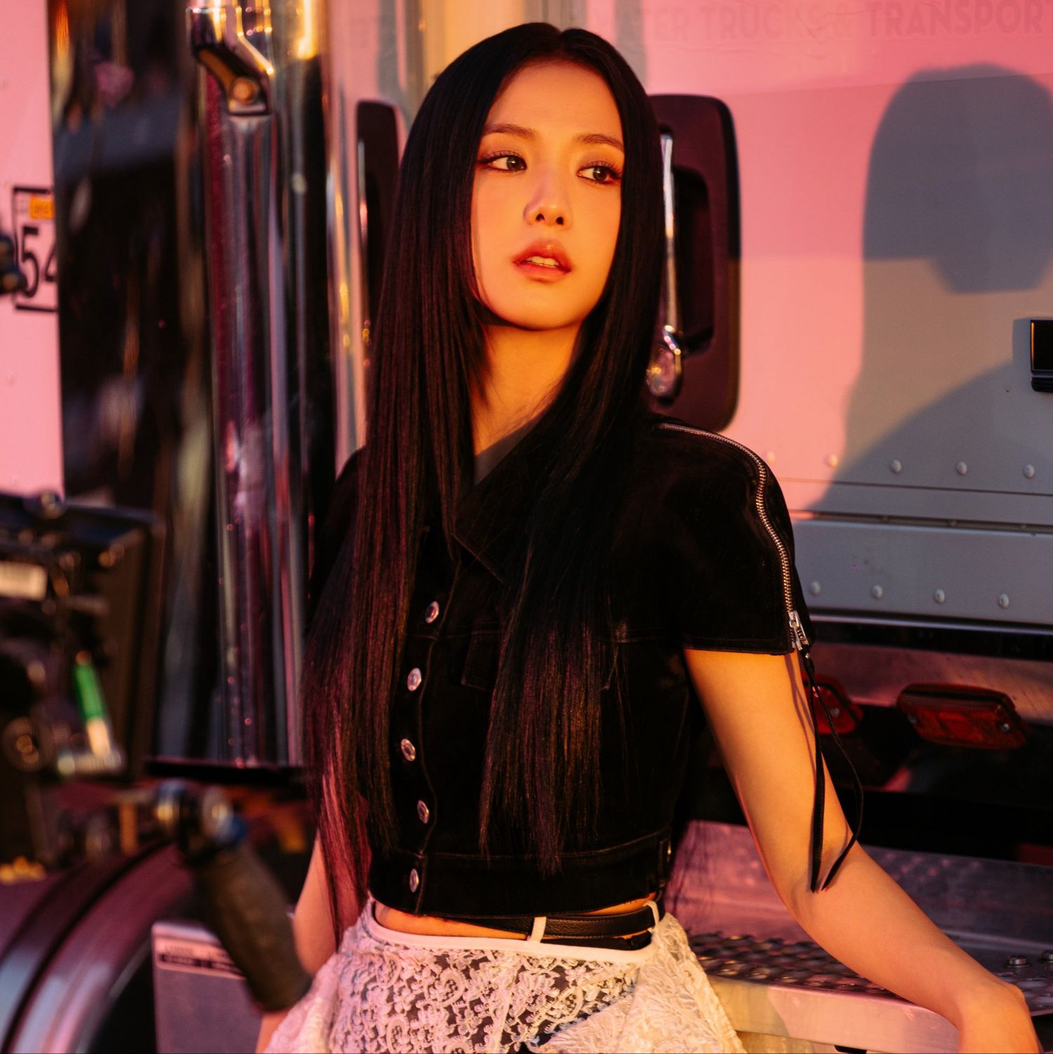 A moment captured by BLACKPINK's fan