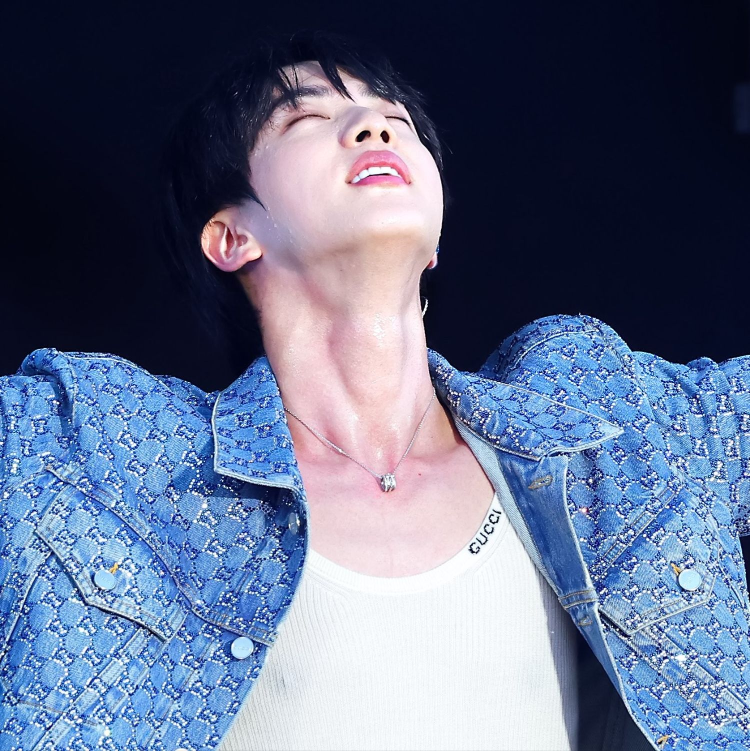 Recent activity shot of Jin (BTS)