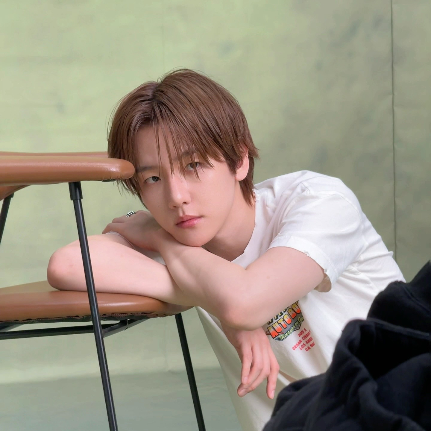 Behind-the-scenes cut of Baekhyun (EXO)