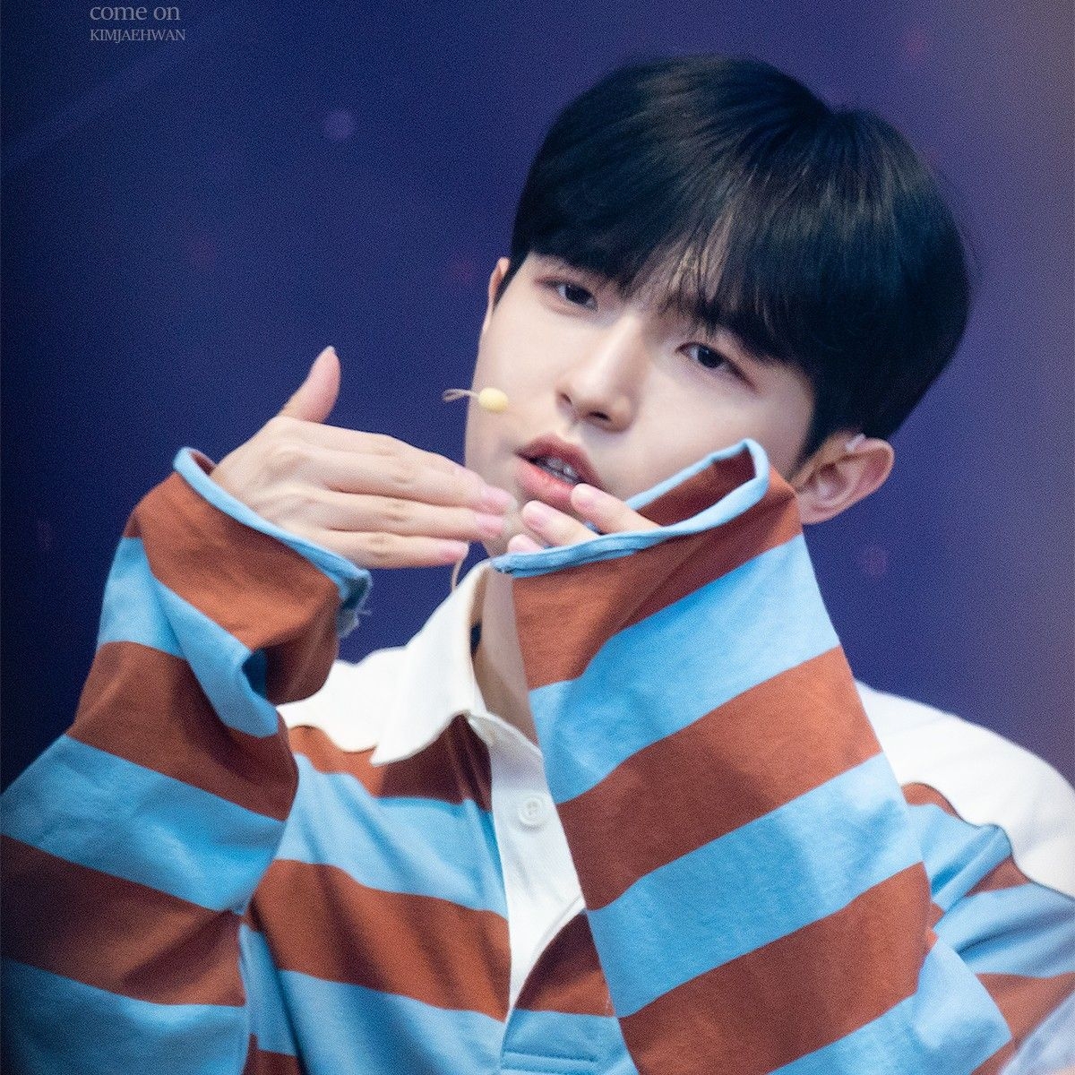 A moment captured by Kim Jaehwan's fan