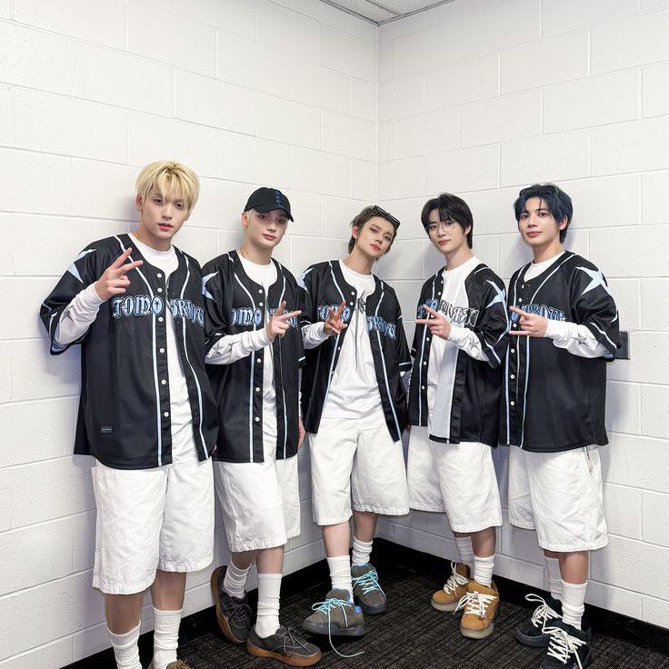 Recent activity shot of TOMORROW X TOGETHER