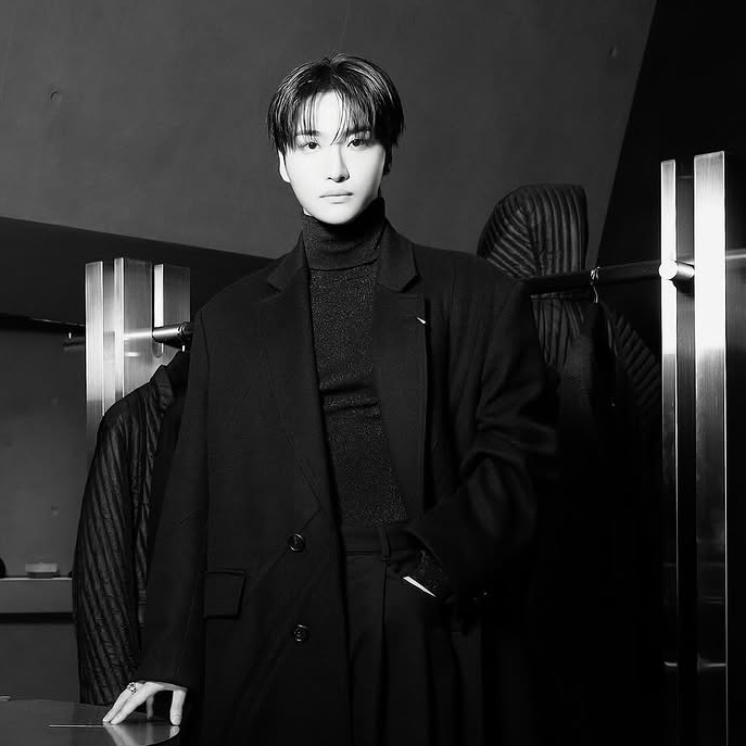Recent activity shot of Seonghwa (ATEEZ)