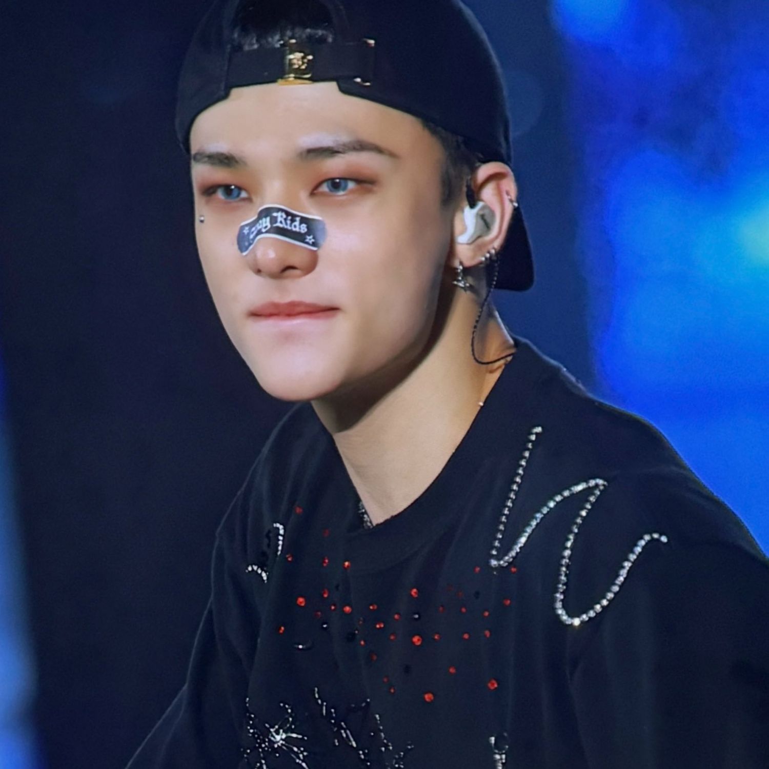 A moment captured by Hyunjin (Stray Kids)'s fan