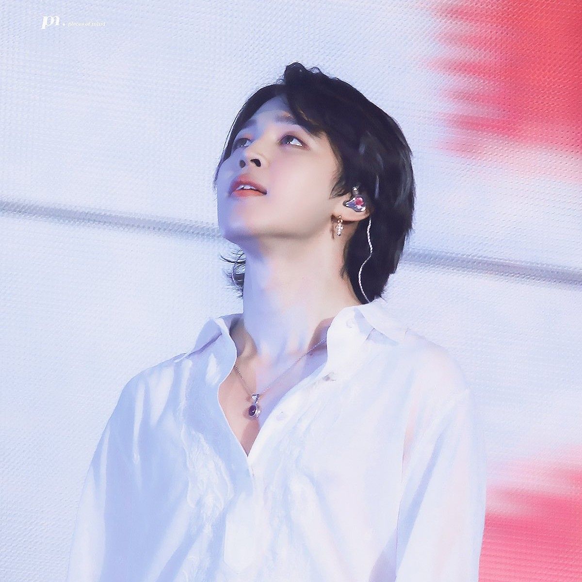 A moment captured by Jimin (BTS)'s fan