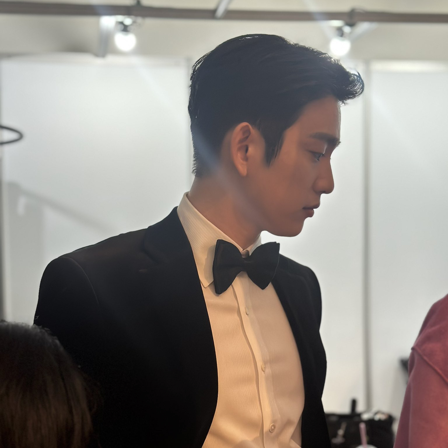 A moment captured by Jinyoung (GOT7)'s fan