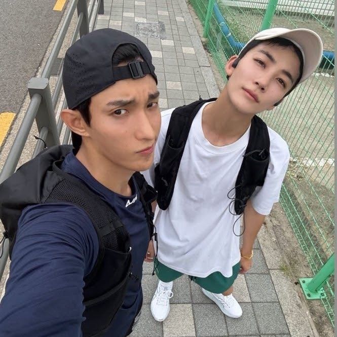 Recent activity shot of SEVENTEEN
