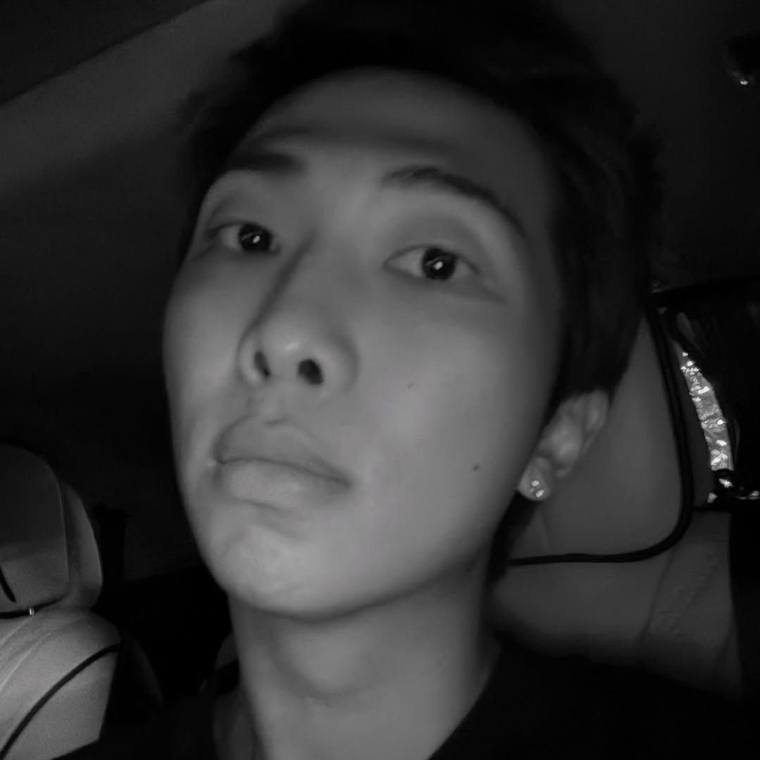 Recent activity shot of RM (BTS)