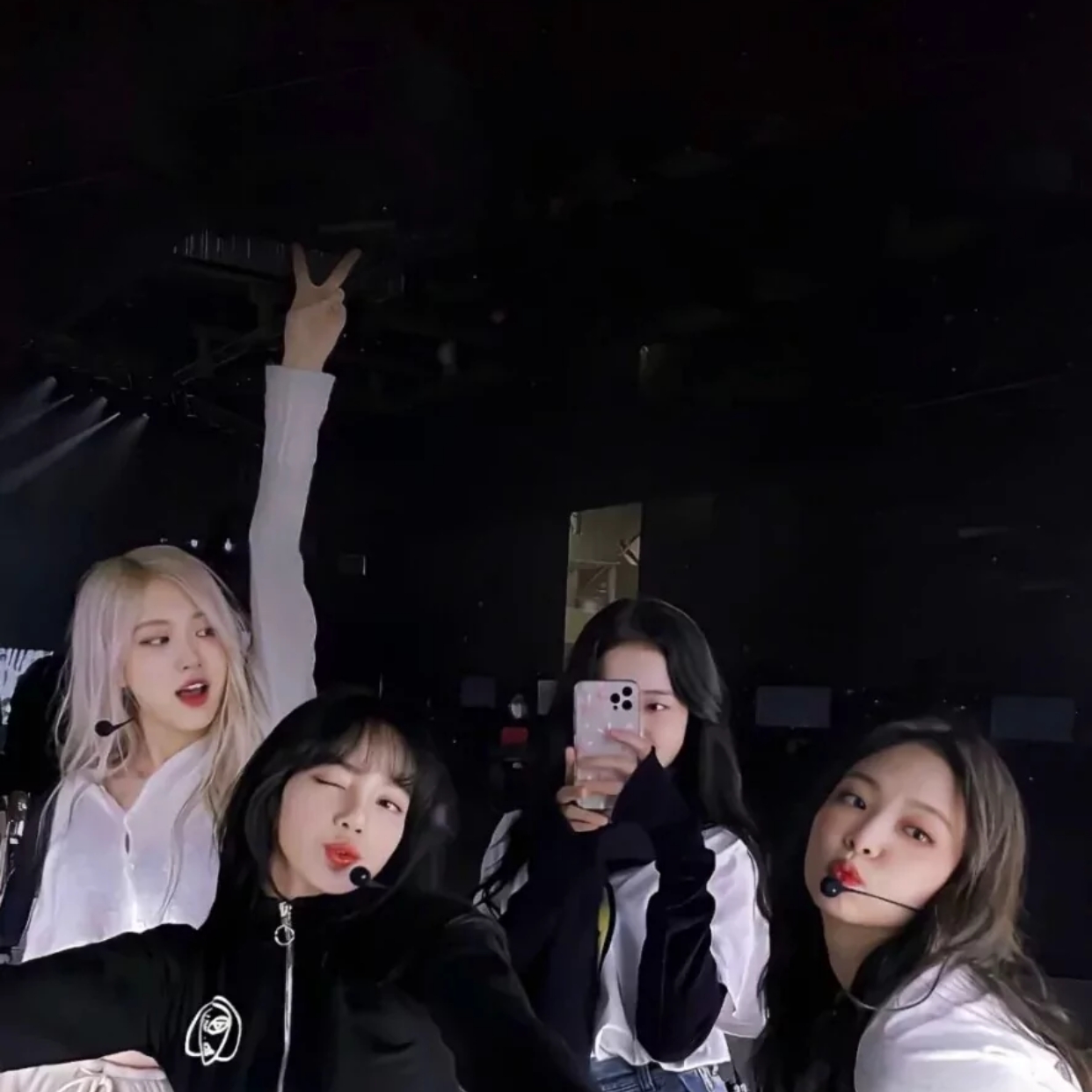 A moment captured by BLACKPINK's fan