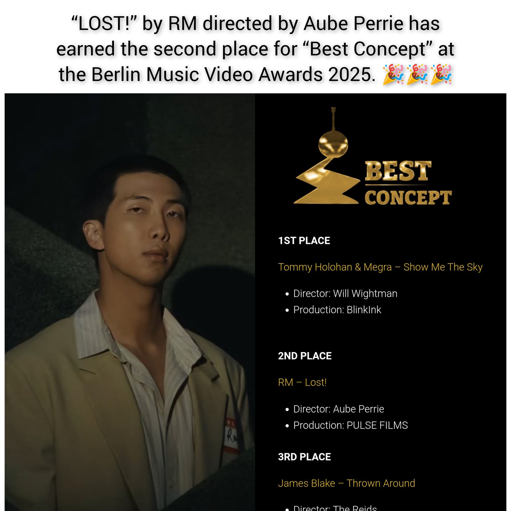 RM (방탄소년단)의 비하인드 컷