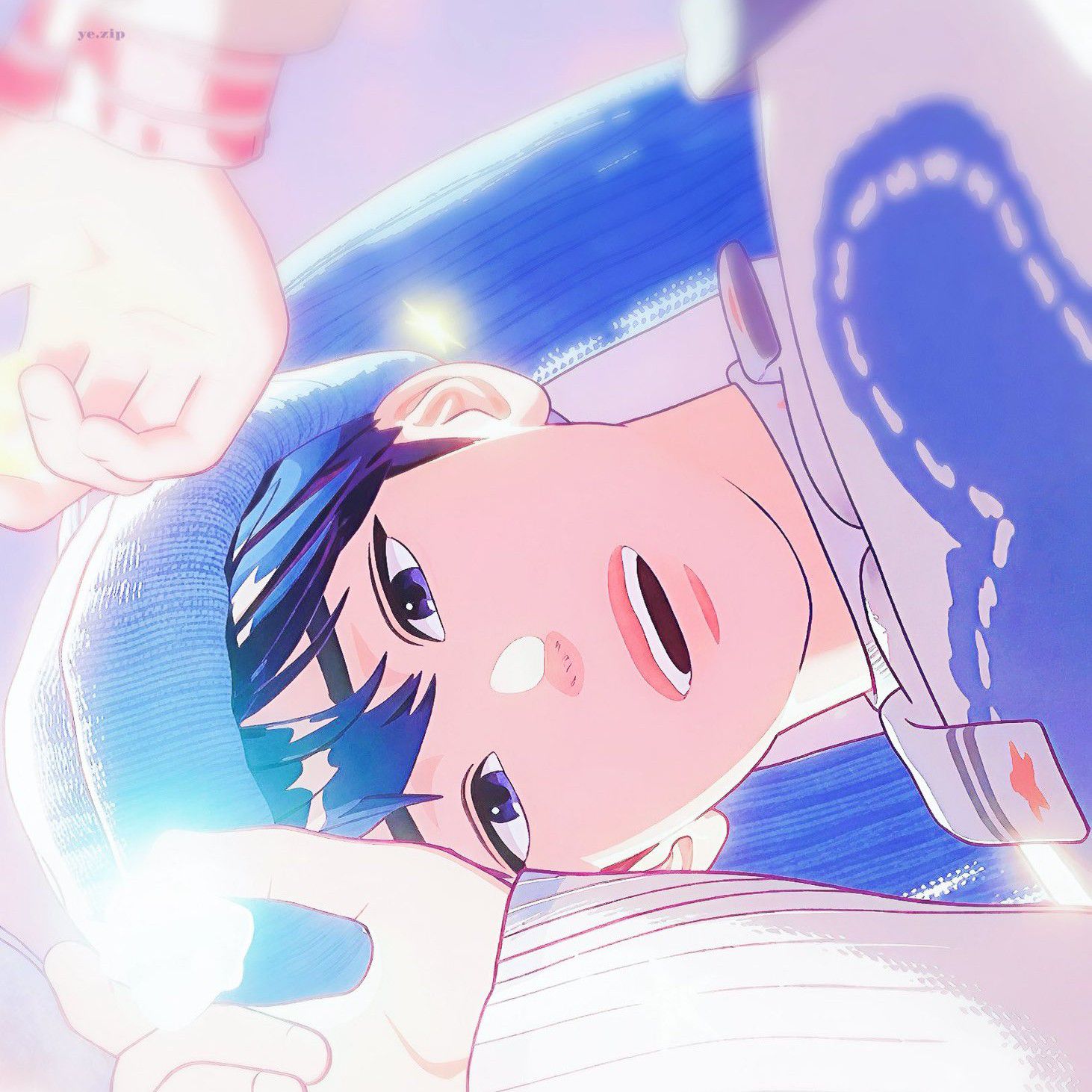 A moment captured by Yejun (PLAVE)'s fan