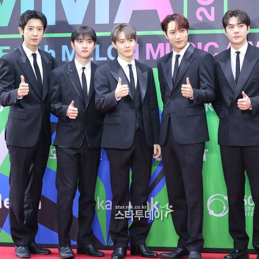 Recent activity shot of Suho (EXO)