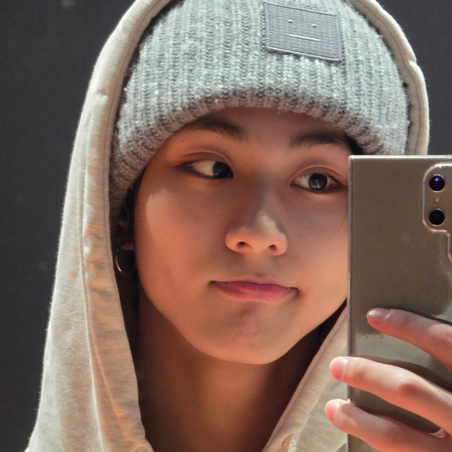 A moment captured by Jungwon (ENHYPEN)'s fan