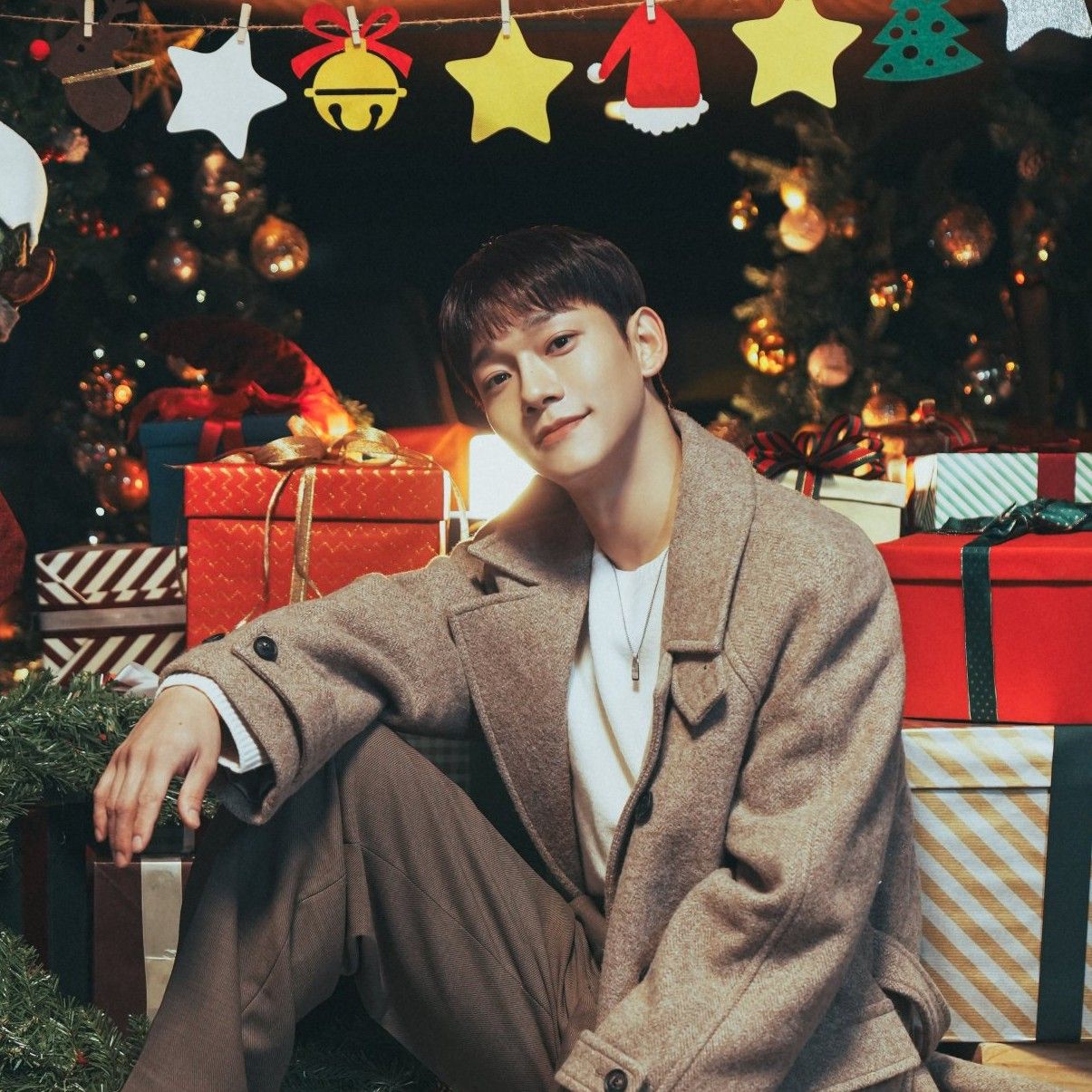 Recent activity shot of Chen (EXO)