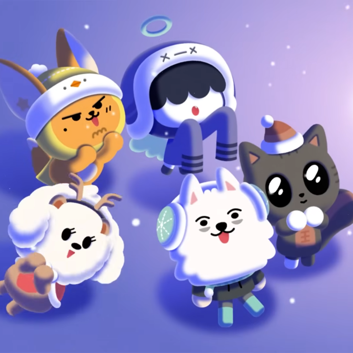 투모로우바이투게더의 비하인드 컷