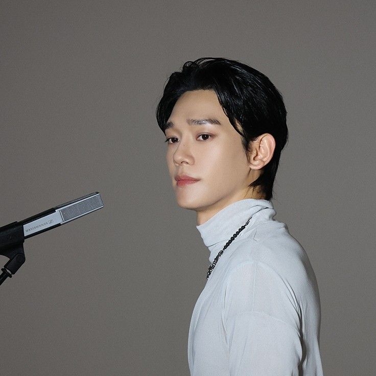 Recent activity shot of Chen (EXO)