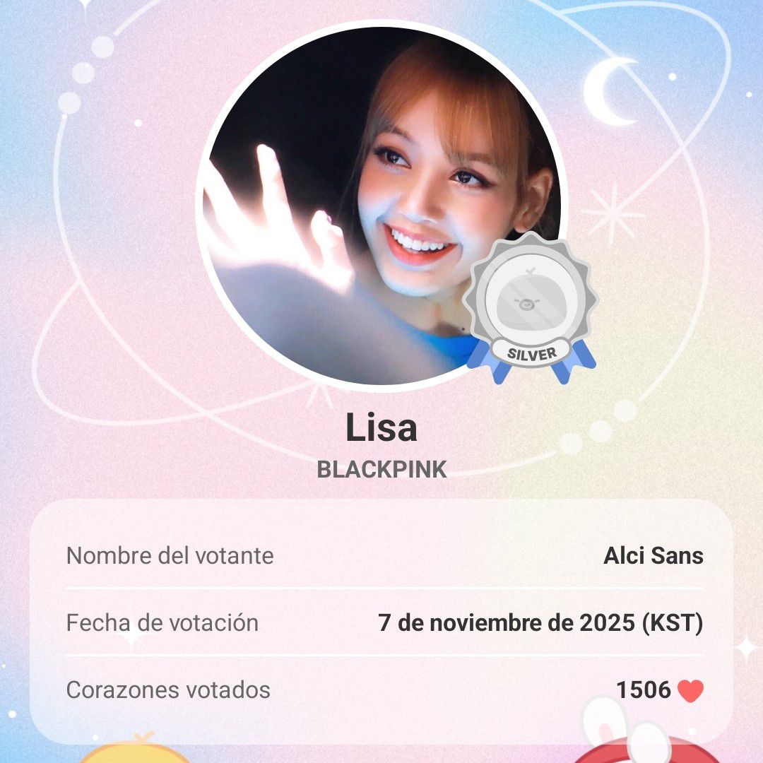 Recent activity shot of Lisa (BLACKPINK)