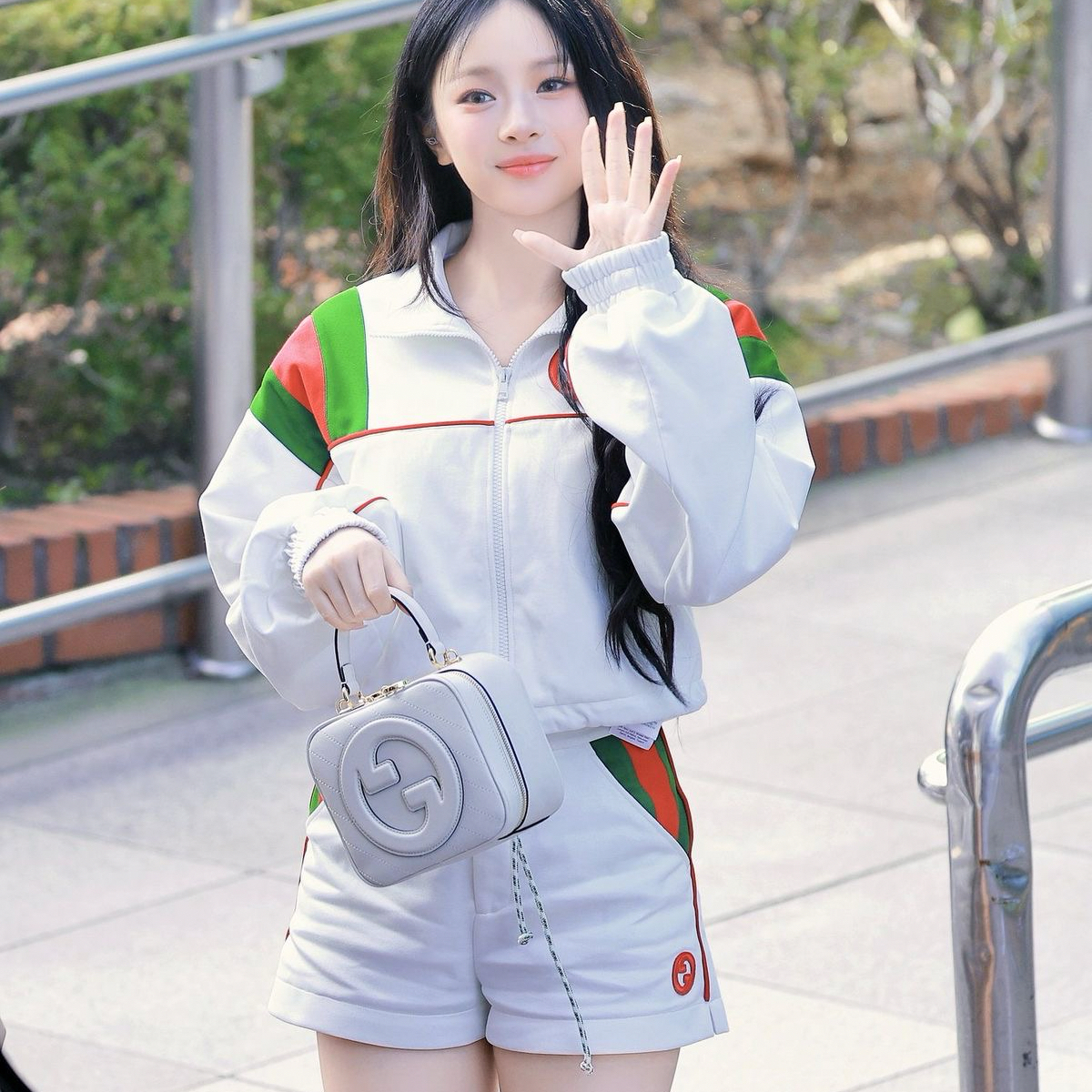 Recent activity shot of HANNI (NewJeans)