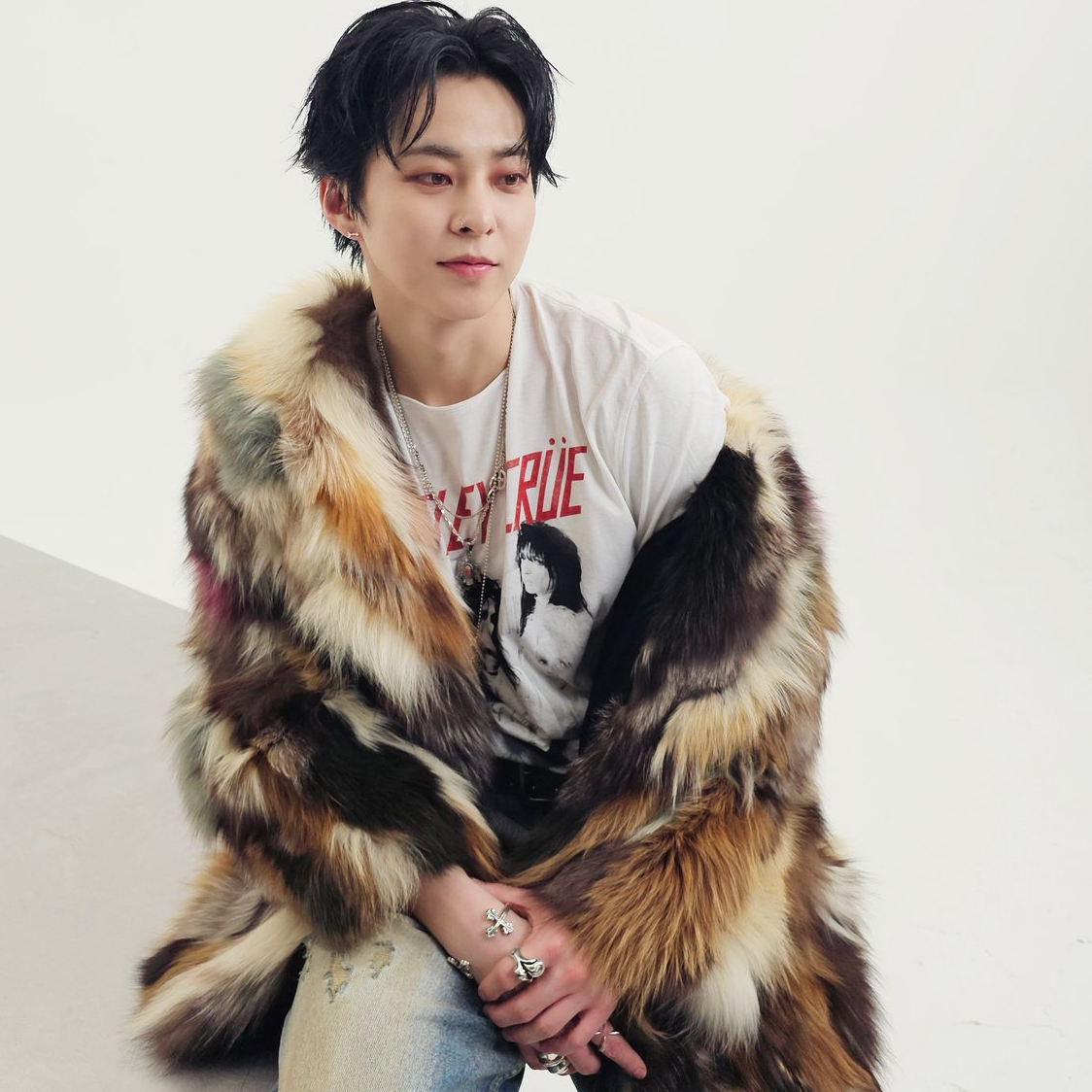 Recent activity shot of Xiumin (EXO)