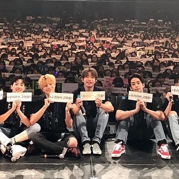 A moment captured by UNB's fan