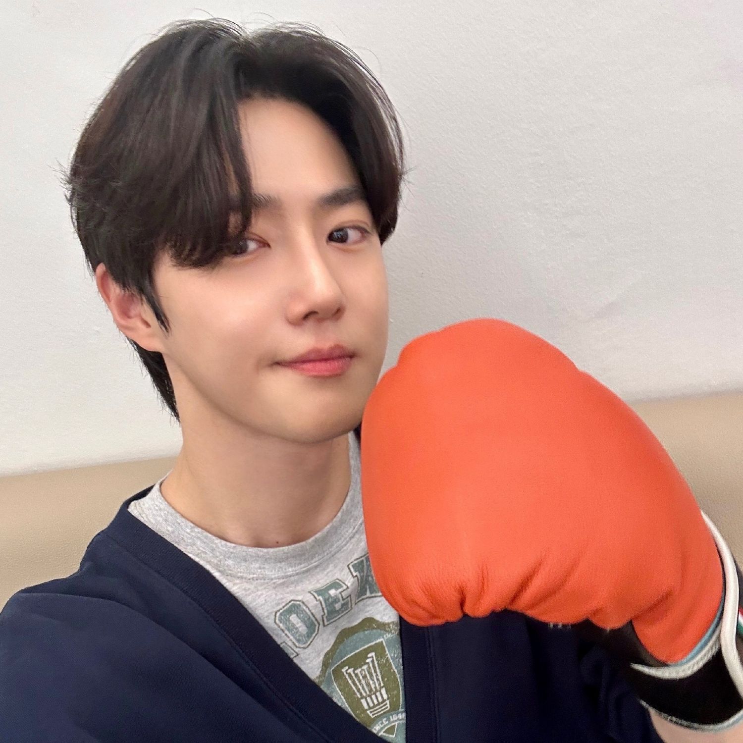 A moment captured by Suho (EXO)'s fan