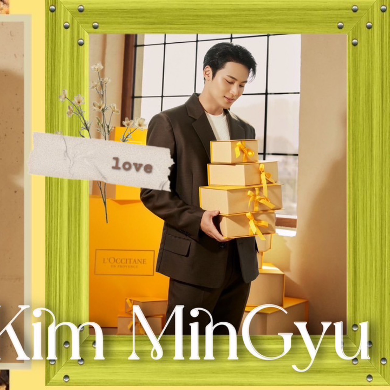 Recent activity shot of Mingyu (SEVENTEEN)