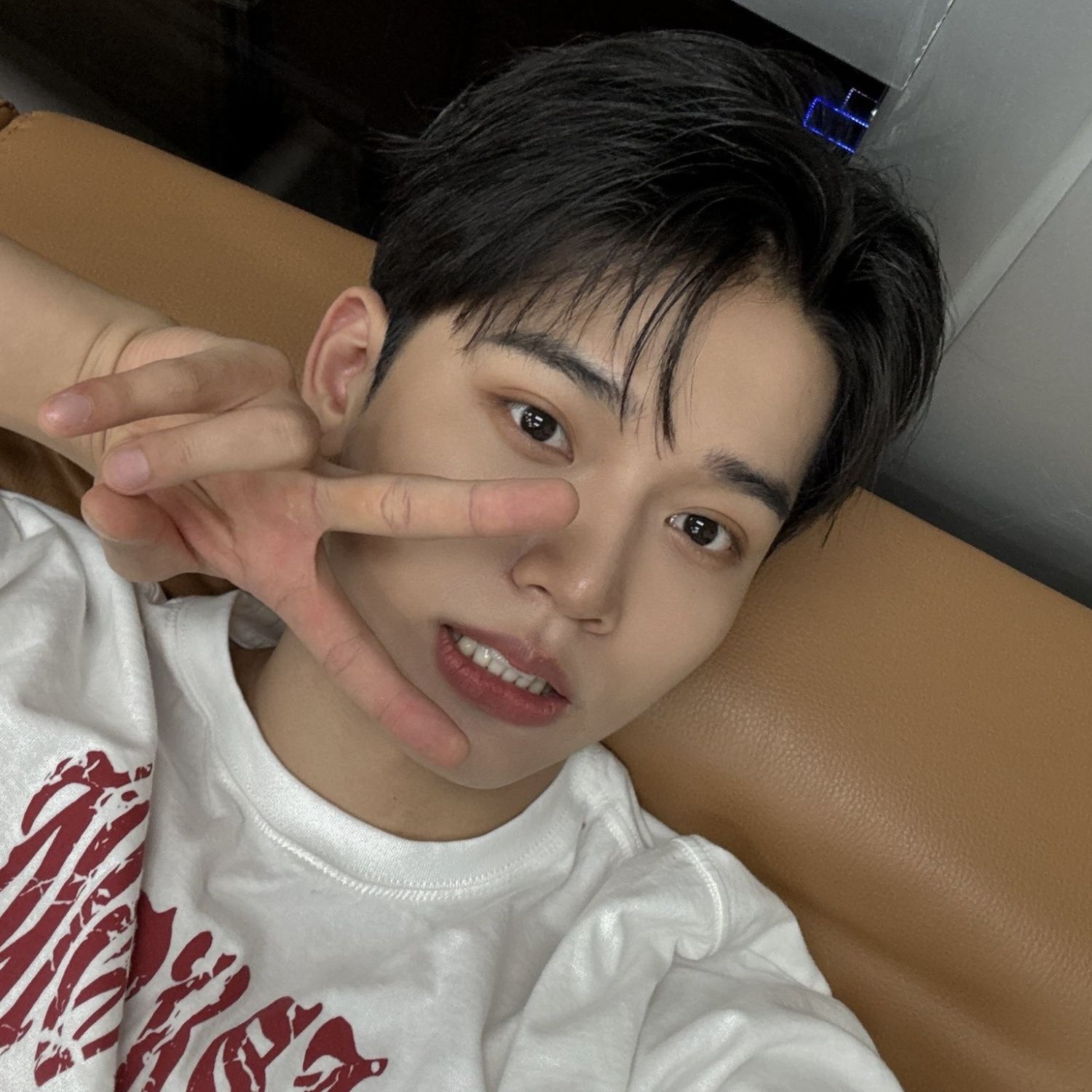 Recent activity shot of HYUK (OMEGA X)