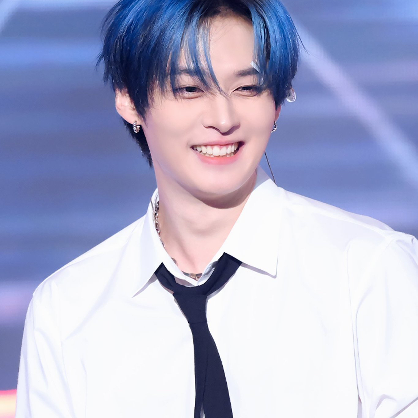 A moment captured by Lee Know (Stray Kids)'s fan