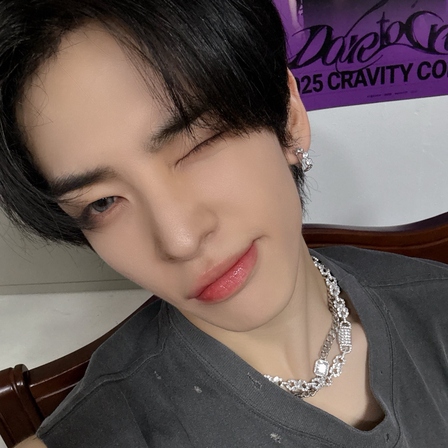 Recent activity shot of Allen (CRAVITY)