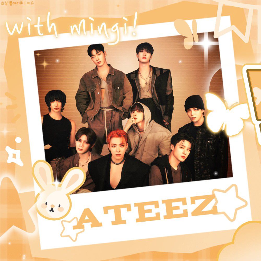 Recent activity shot of Mingi (ATEEZ)