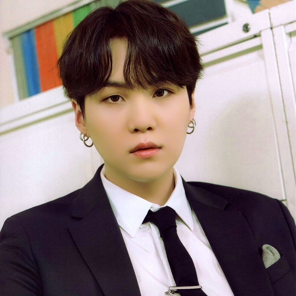 Recent activity shot of SUGA (BTS)