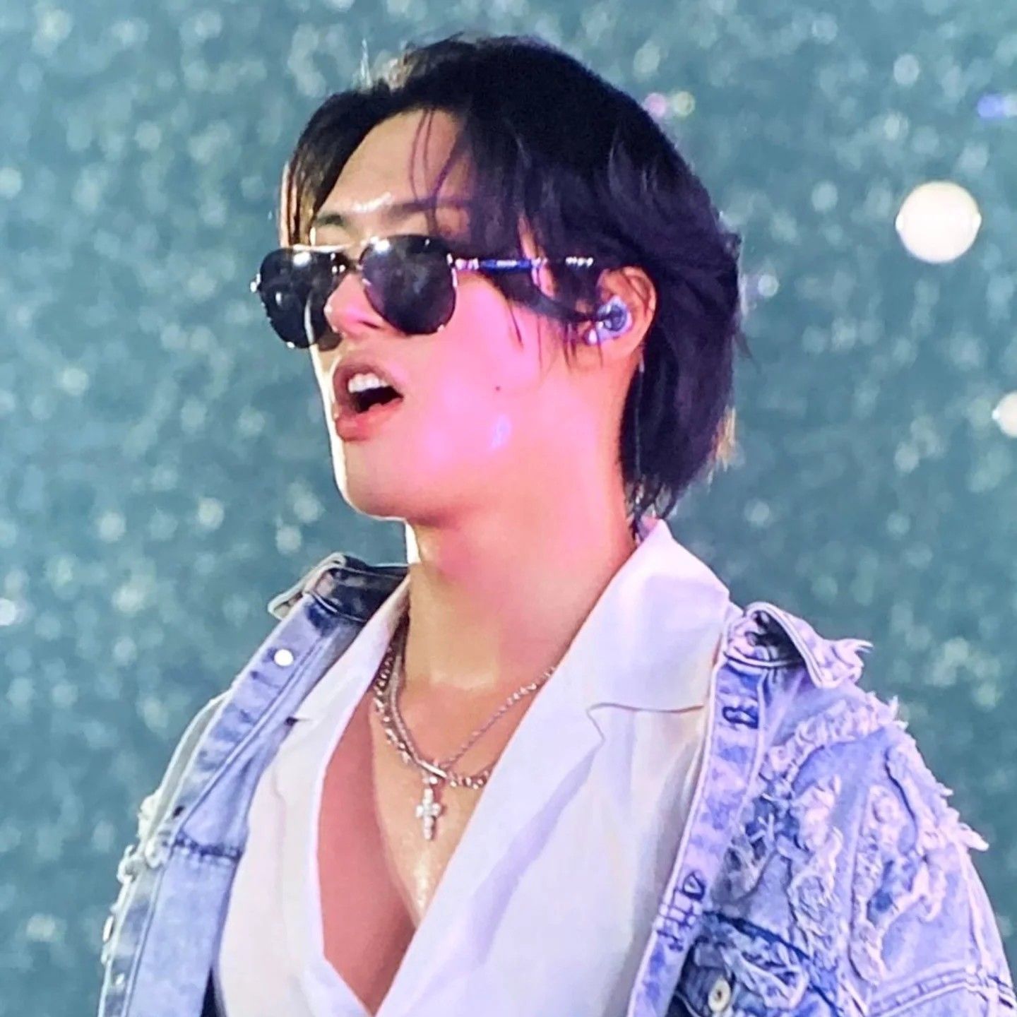 Recent activity shot of Mingi (ATEEZ)