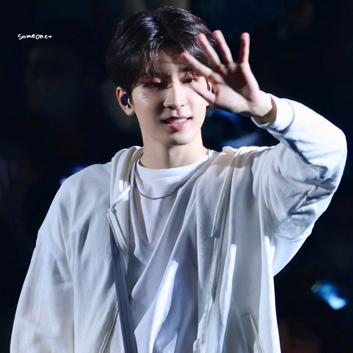 Recent activity shot of Wonwoo (SEVENTEEN)